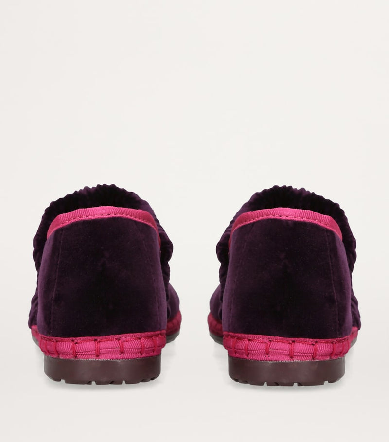 Flabelus Velvet Mafalda Espadrilles - British product