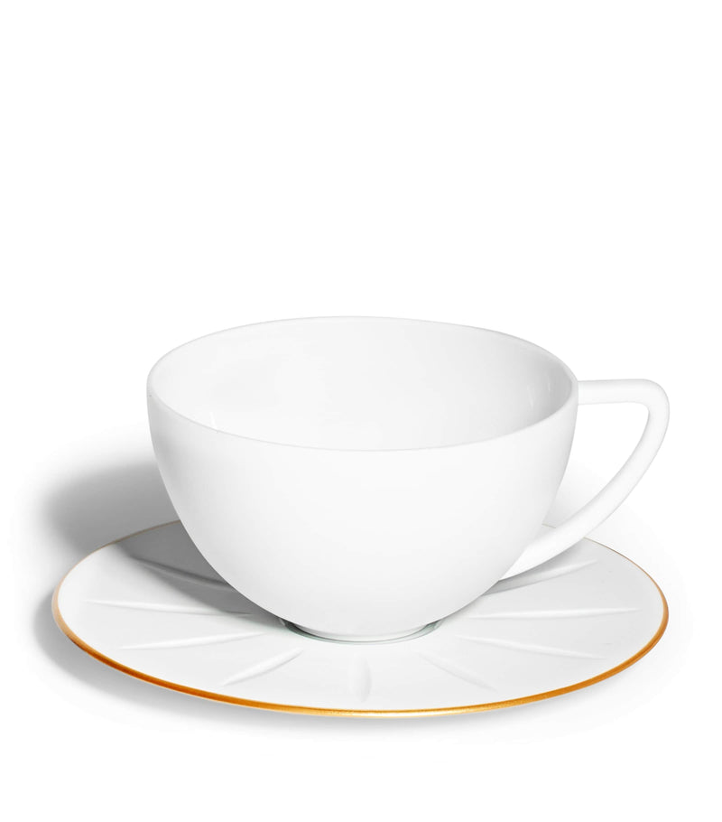 Louis XIII Light of the Time teacup and saucer, UK version