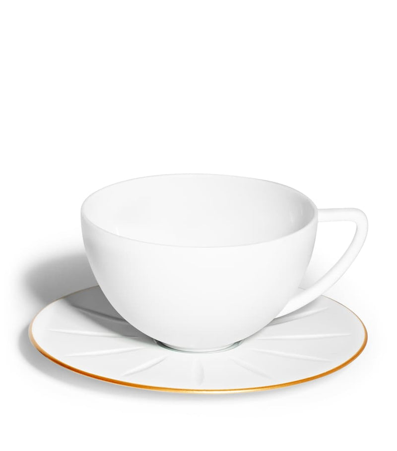 Louis XIII Light of the Time teacup and saucer, UK version