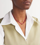 Suzanne Kalan Infinite beaded necklace rose gold spinel, imported from the UK