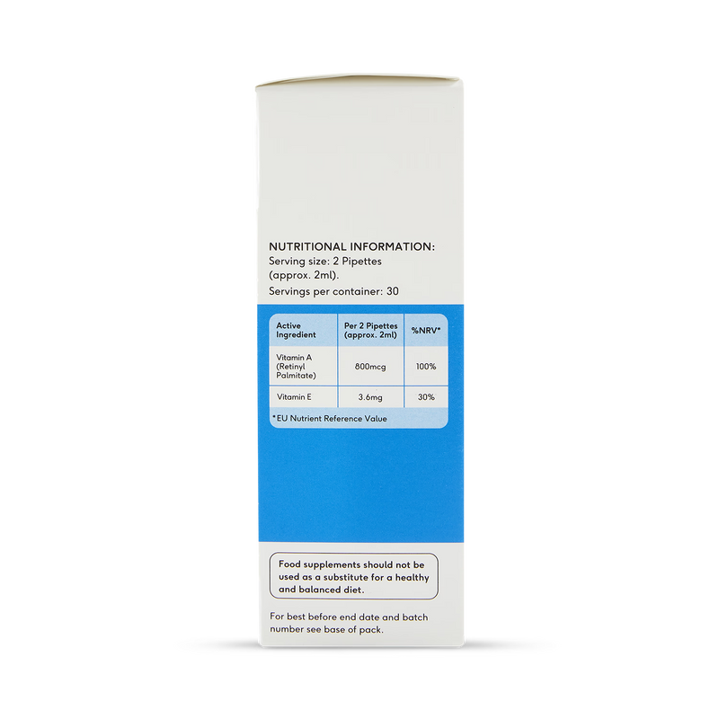 Beauty Dropz Retinol edible beauty drops 60ml, imported from the UK