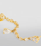 Anita Ko Olivia single earring yellow gold diamonds - British product