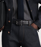 Emporio Armani leather tongue belt 3cm - British product