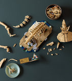 Lego Jurassic World Triceratops fossil model, UK version