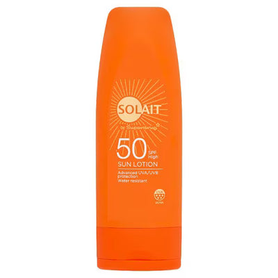 Superdrug Solait Sonnenlotion LSF 50 Hoher Schutz 200ml - Jetzt online bei McGrocer kaufen