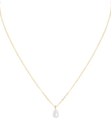 Harrods Astrid & Miyu Gold-Plated Sterling Silver and Pearl Pendant Necklace, 38cm Chain- Buy online at McGrocer