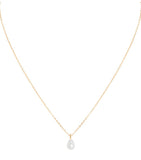 Astrid & Miyu gold-plated sterling silver pearl pendant necklace (British brand)