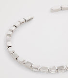 Suzanne Kalan white gold diamond thin bold bangle - British product