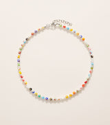 Harrods Nialaya Glass Bead and Pearl Necklace- Buy online at McGrocer