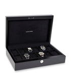 Buben & Zorweg Neo 12 watch case in macassar wood and leather, UK version