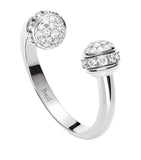 Piaget white gold diamond Possession open ring, imported from the UK