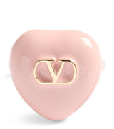 Harrods Valentino Garavani Enamel Heart Ring- Buy online at McGrocer