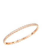Chaumet rose gold and diamond Bee de Chaumet bangle, imported from the UK