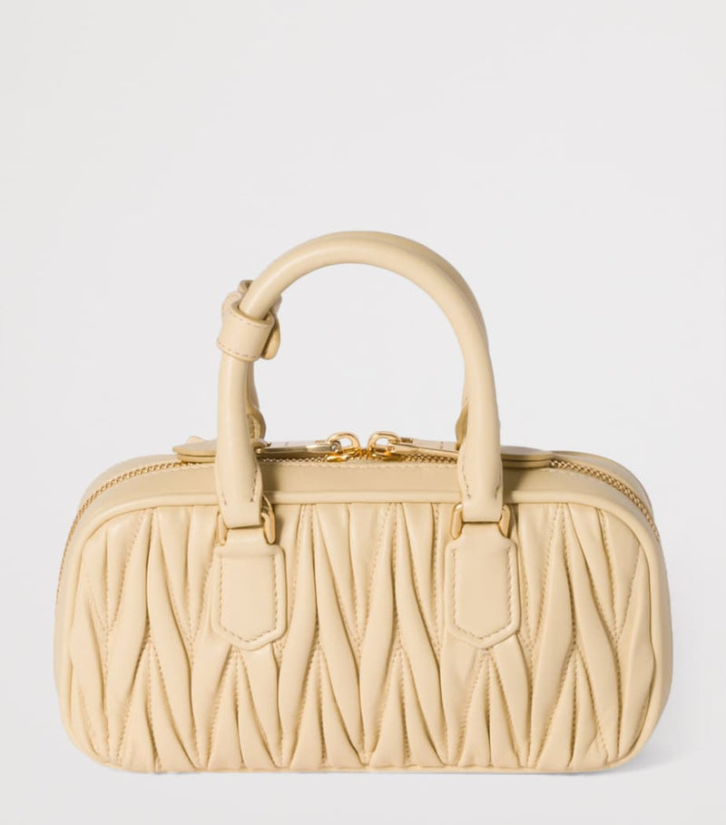 Miu Miu Mini Matelassé Arcadie handbag - British product