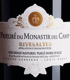 Monastir del Camp Rivesaltes fortified wine 1959 vintage 75cl, imported from the UK
