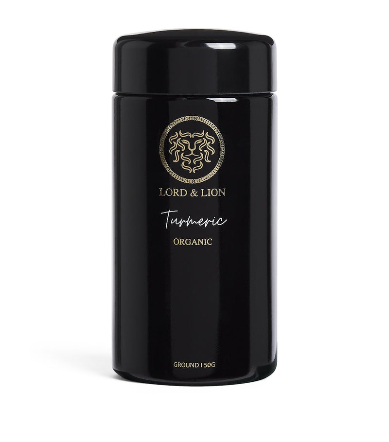 Lord & Lion ground organic turmeric 50g, UK version