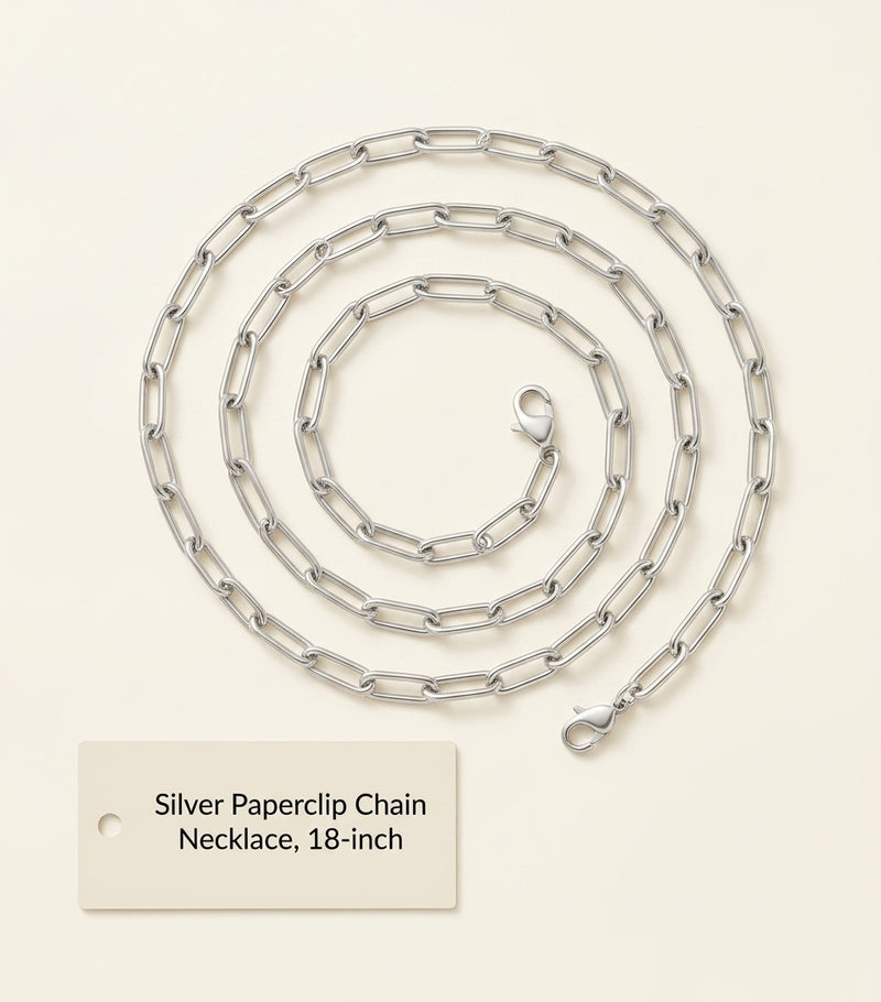 Cartier Santos de Cartier chain necklace 18kt white gold, UK version