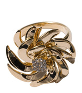 Harrods Miu Miu Crystal-Embellished Floral Ring- Buy online at McGrocer