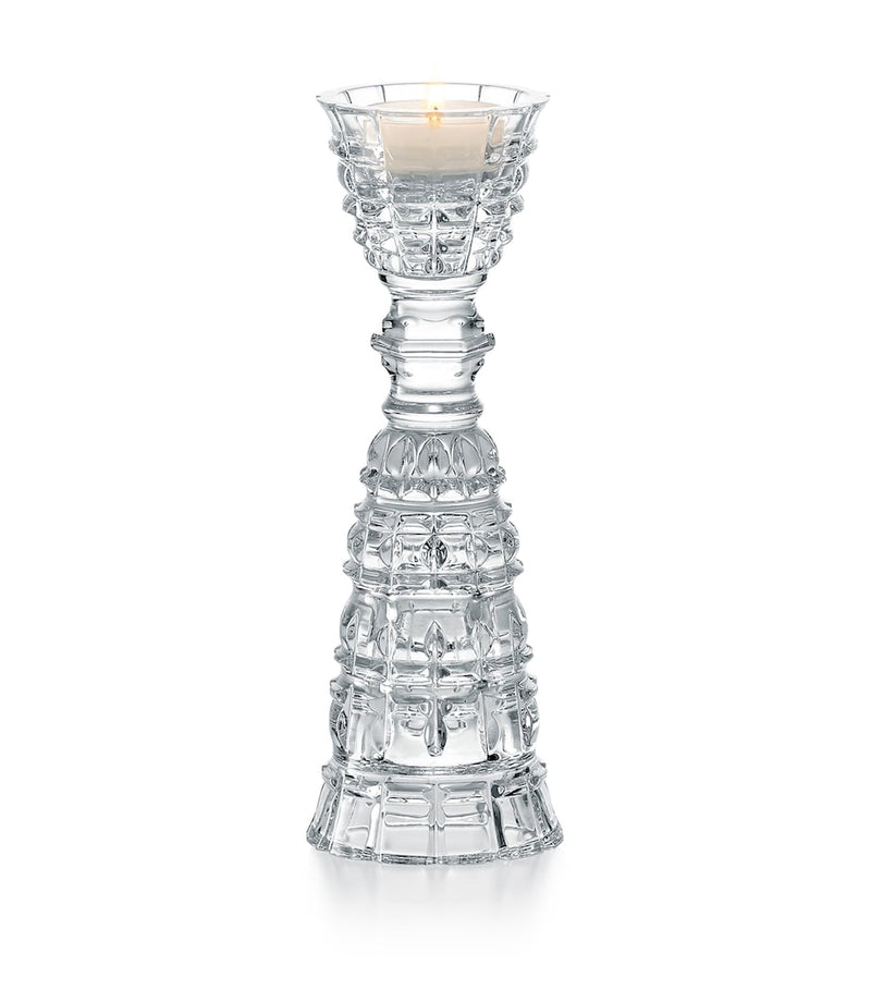 Baccarat New Antique Mirage Dual crystal vase 21cm - British product
