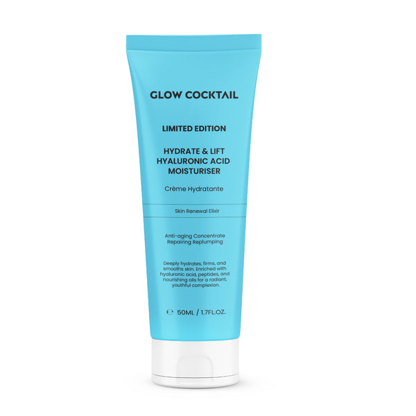 Glow Hydrate Lift Hyaluronic Acid Moisturiser 50ml, imported from the UK