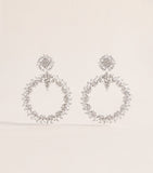 Suzanne Kalan white gold diamond drop earrings - British product