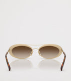 Vogue rhinestone oval sunglasses - British product