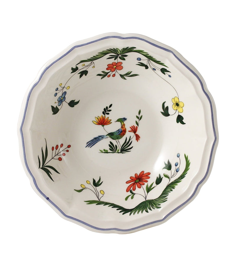 Gien set of 4 cereal bowls 18cm, imported from the UK