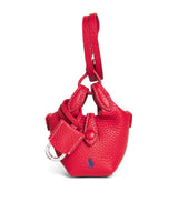 Harrods Polo Ralph Lauren Calfskin Polo Play Bag Charm 14.5cm x 9cm x 5cm- Buy online at McGrocer