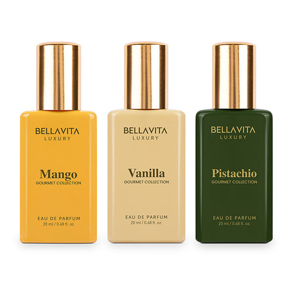 Bellavita Gourmet Collection gift set 3x20ml (British brand)