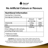 New Leaf Shilajit Gummies with Zinc B6 - British product