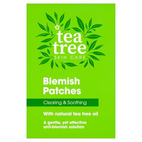 Tea Tree Blemish Patches 36pk sachet (British brand)