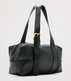 AllSaints Ares shoulder bag with croc-embossed leather (British brand)