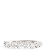Harrods Anita Ko White Gold and Diamond Floating Ring- Buy online at McGrocer