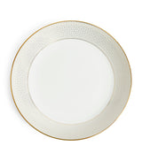 Harrods Wedgwood Gold-Trim Gio Deep Plate 22cm- Buy online at McGrocer