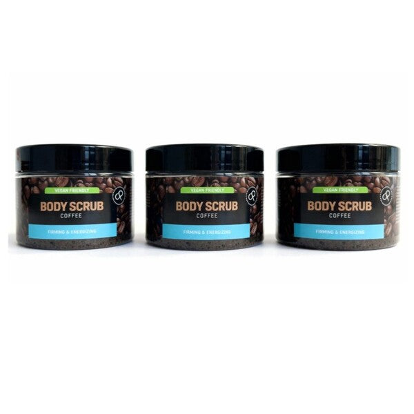 COSMEPICK Coffee Body Scrub triple pack 3x250g - British product