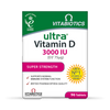 Vitabiotics Ultra Vitamin D 3000IU 96 Tablets (British brand)
