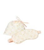 Gingerlily mulberry silk eye mask seashell (British brand)