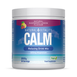 Holland & Barrett Natural Vitality Calm Relaxing Drink Mix Raspberry Lemon Flavour 200g- Buy online at McGrocer