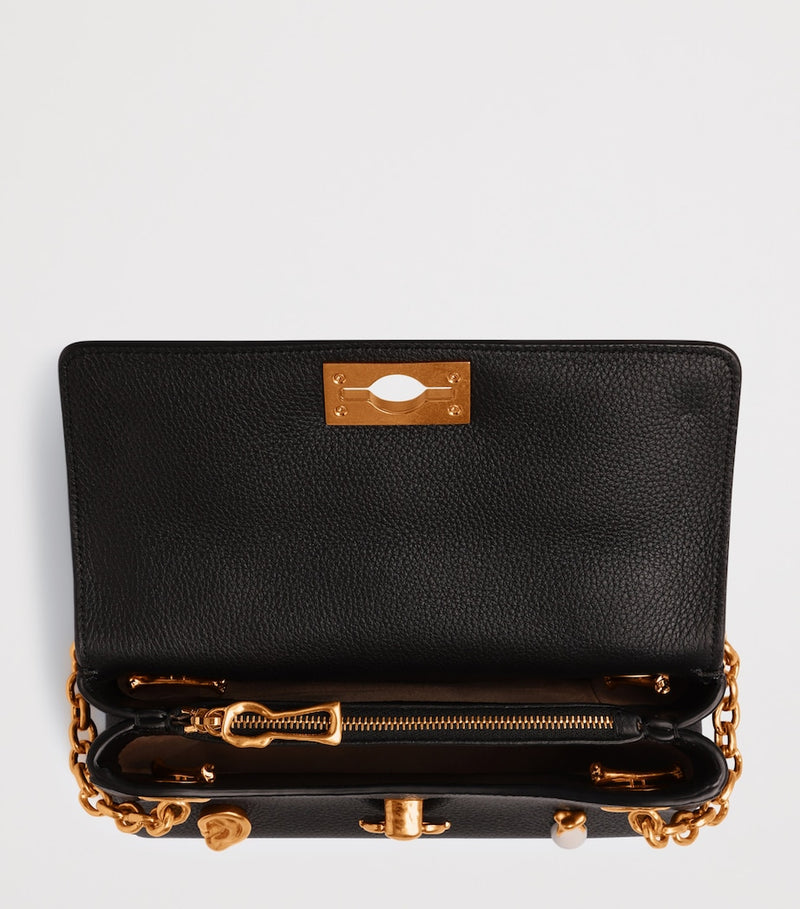 Schiaparelli Mini Leather Secret Bijoux top-handle bag (British brand)