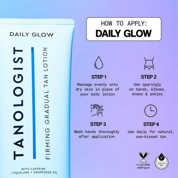 Tanologist Daily Glow Gradual Tan Medium to Dark Firming GOODS Superdrug