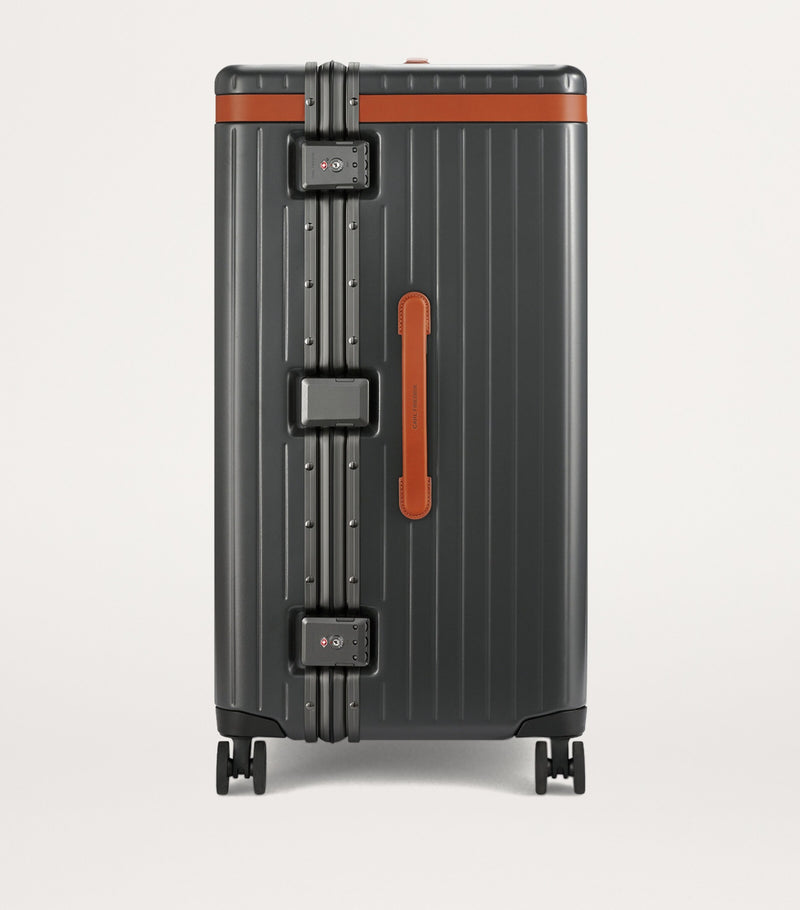 Carl Friedrik Trunk Spinner Check-In Suitcase 73cm - British product