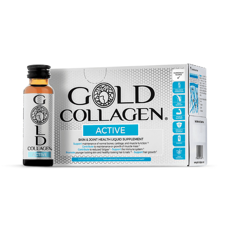Pure Gold Collagen Active supplement 10 x 50ml (British brand)