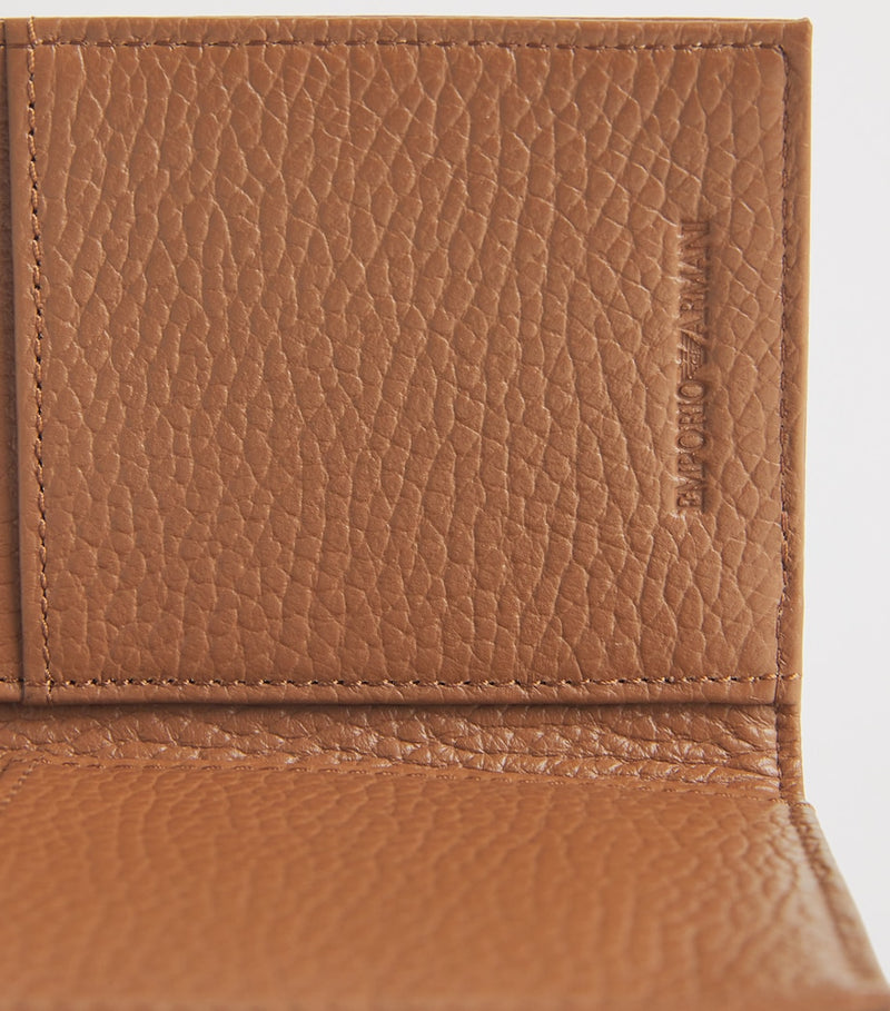 Emporio Armani leather bifold card holder, UK version