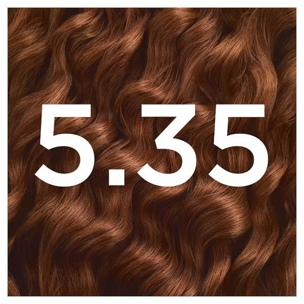 Garnier Olia rich chocolate brown hair dye, imported from the UK