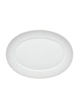 Harrods Porcelain Oval Platter Plate for Charcuterie and Dips, 36cm- Buy online at McGrocer