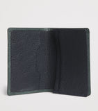 Swaine leather business card case vegetable-tanned bovine leather - British product
