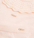 Chloé Kids cotton-cashmere cardigan and trousers set 3-18 months - British product