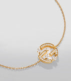 Marli New York Avenues yellow gold diamond bracelet (British brand)