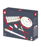 Janod musical set Confetti timber instruments (British brand)