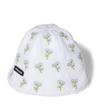 Miu Miu flax embroidered hat (British brand)